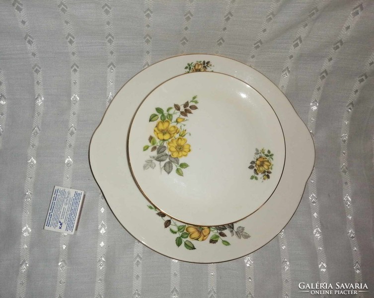 Bohemia porcelán süteményes készlet (A6)