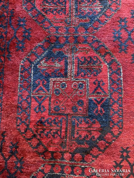 Semi Antik Kézi Afgán Nomád Szőnyeg 230x320