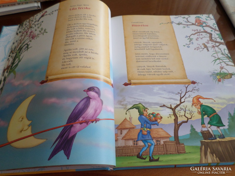 Aranyeső selection of children's poems from Hungarian literature, for children aged 3-10, 2008