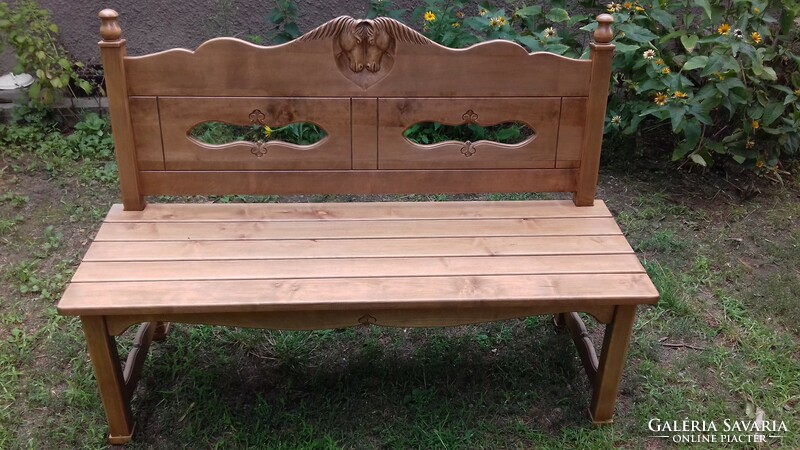 Horse bench loca equestrian furniture horse carving horse gift furniture bench wooden bench equestrian product horse furniture horse carving