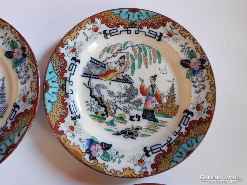 Villeroy & Boch antique plates - 1800s - Timor - 4 pieces