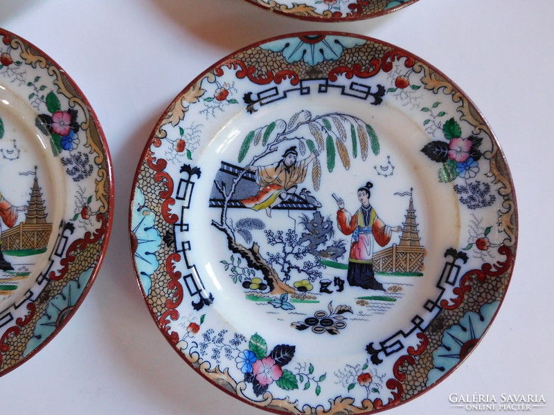 Villeroy & Boch antique plates - 1800s - Timor - 4 pieces