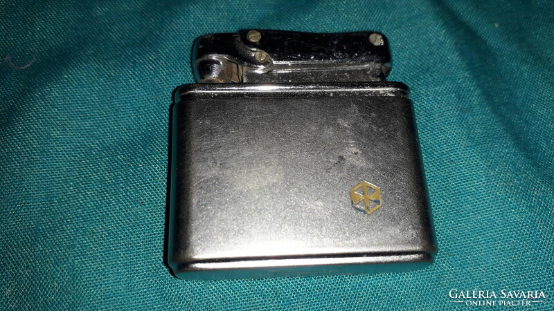 Old Maltese Knight's Cross engraved ibelo - west germany - lighter with metal casing as shown in the pictures