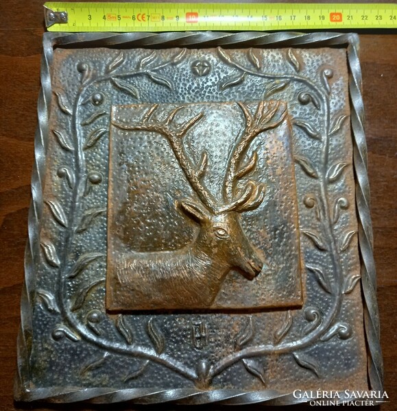 Deer - marked metal wall decoration