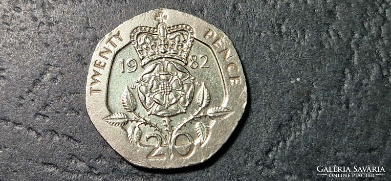 Anglia 20 penny 1982.