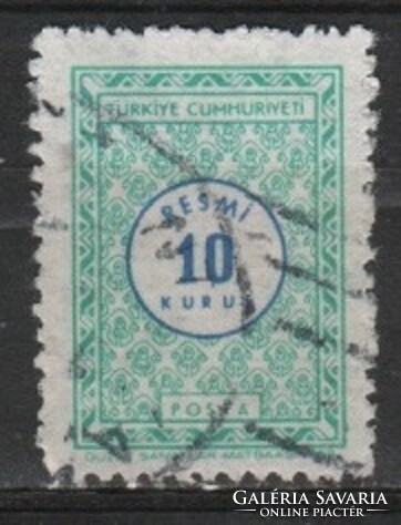 Turkey 0378 mi official 116 EUR 0.30