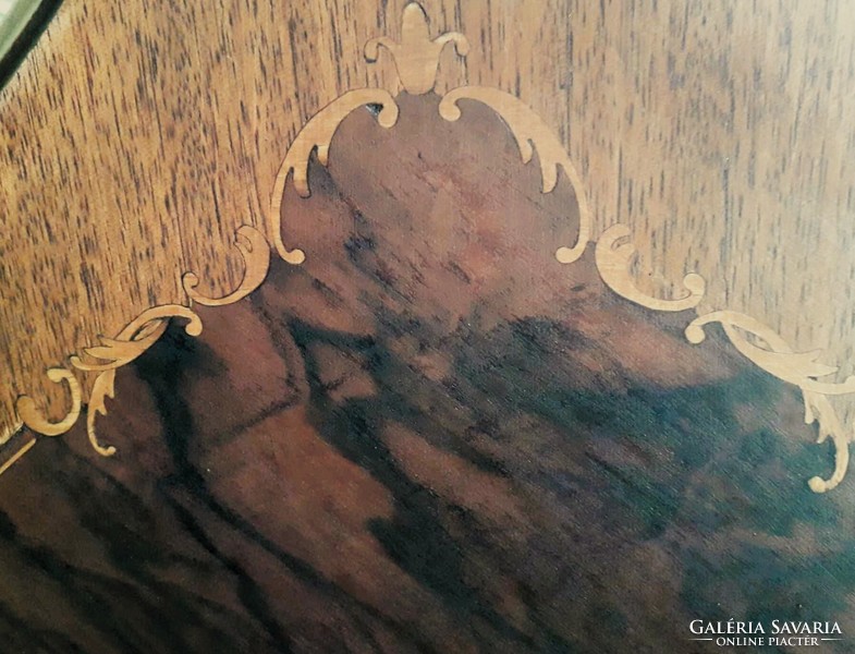 Inlaid neo-baroque table.