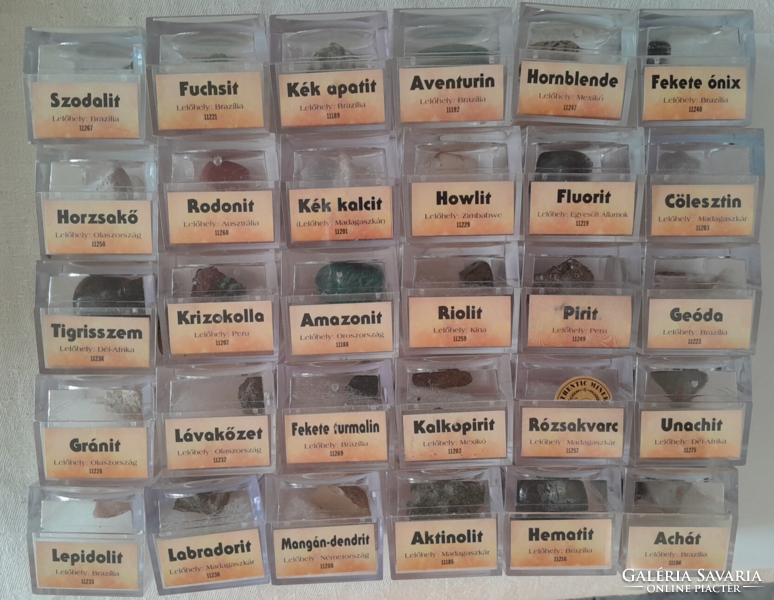 11. Mineral and rock sample auction fluorite /mineral samples /