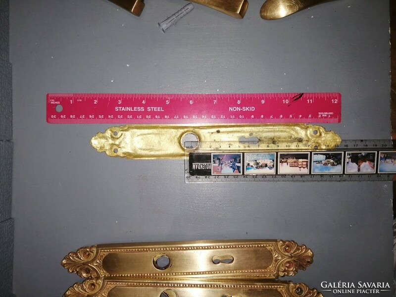 Copper doorknob, doorknobs (- only 2 pairs left)