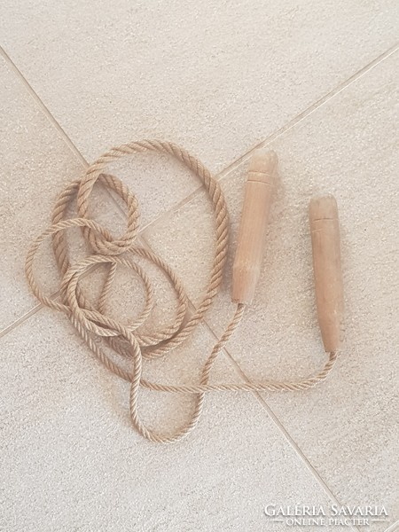 Old string skipping rope, children's toy, rope