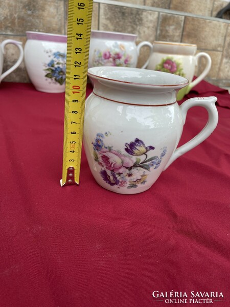 Hollóházi porcelain floral mug, a piece of nostalgia, a collector's beauty