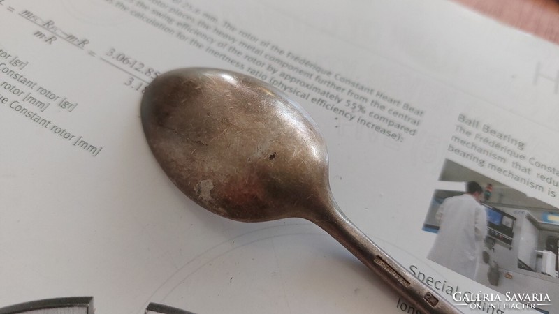 (K) antique marked (silver plated?) Teaspoon