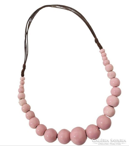 Ceramic necklace in Tihany style