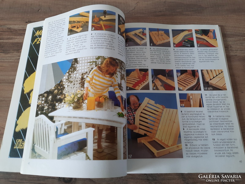 Garden furniture and stoves - retro book
