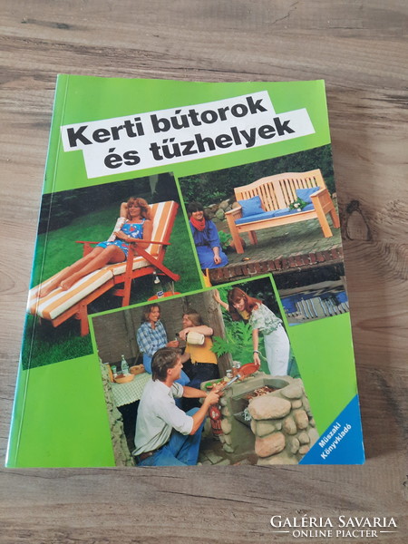 Kerti bútorok és tűzhelyek - retro könyv