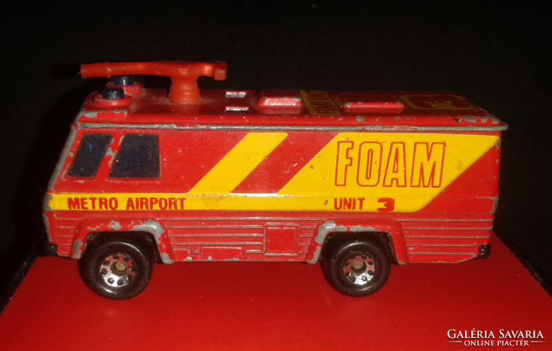 Matchbox - Command Vehicle "Metro Airport" Foam Unit - 1980 - Macau