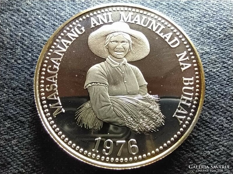 Philippines fao .500 Silver 25 pesos 1976 fm pp (id80504)