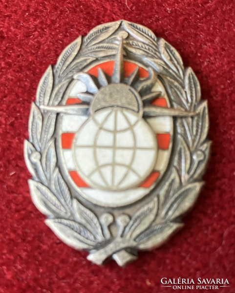 János Bólyai military college badge after 1990
