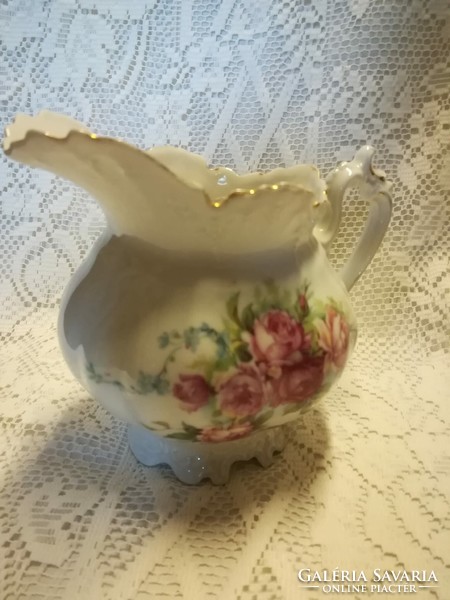 M.Z.Austria jelzéssel porcelán, rózsás kiöntő