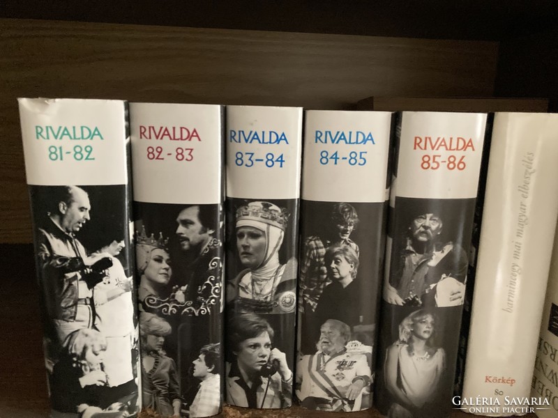 Rivalda series 1981-1986 5 pieces in mint condition for sale together HUF 1,500