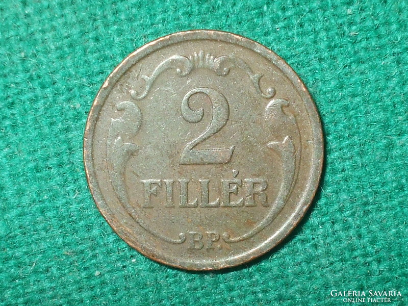 2 Filér 1940! Bronze!