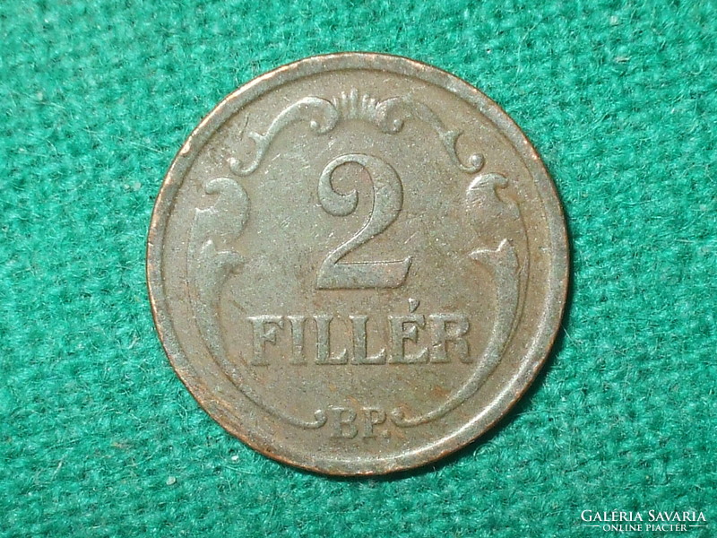 2 Fillér 1940 !  Bronz !