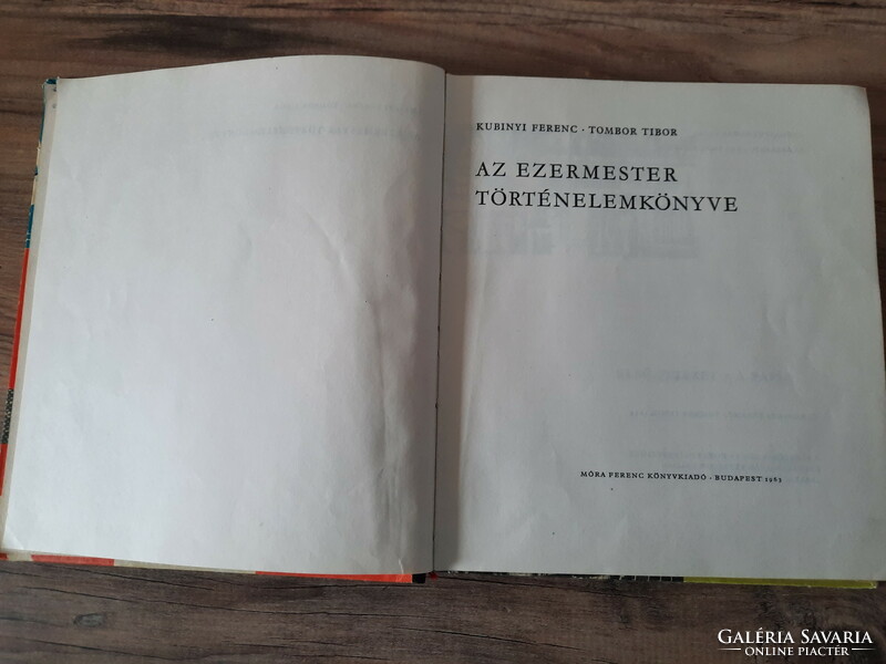 The handyman's history book by Tibor Ferenc-Tombor Kubinyi - retro book