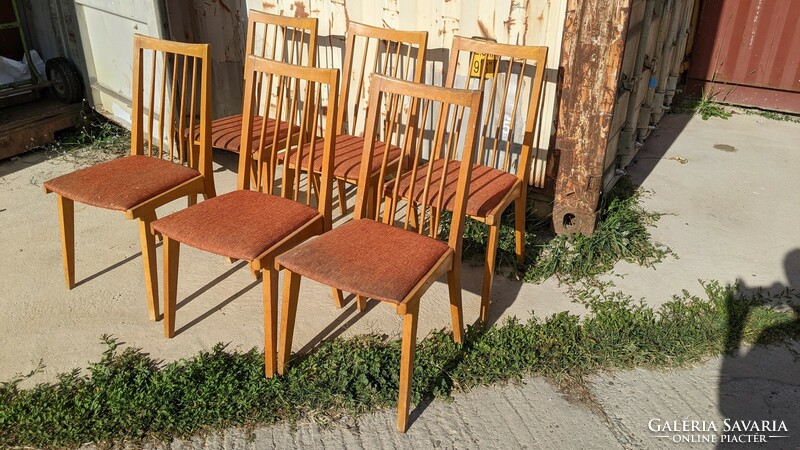 Lengyel retró (Rajmund Teofil  Rajmund Teofil Hałas) pálcás székek