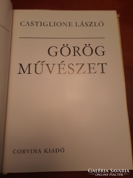 Castiglione László: Görög Művészet