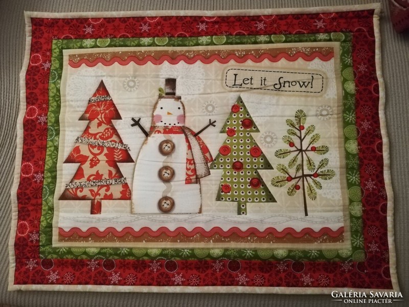 Christmas, winter, country style wall picture