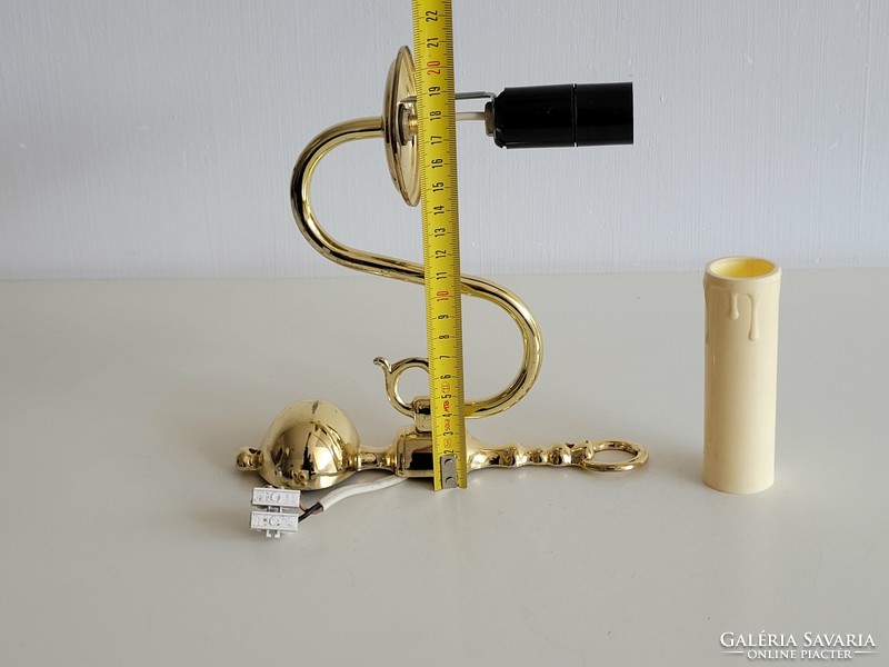 Vintage style golden wall lamp wall arm