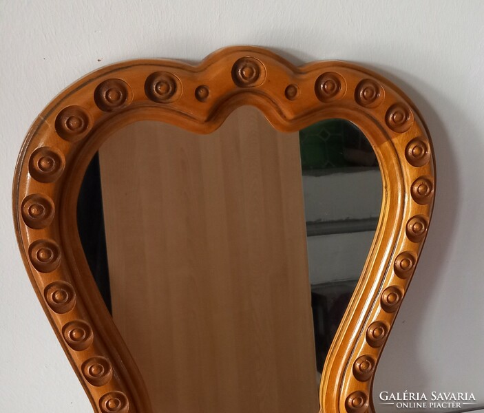 Art deco wooden wall mirror negotiable design