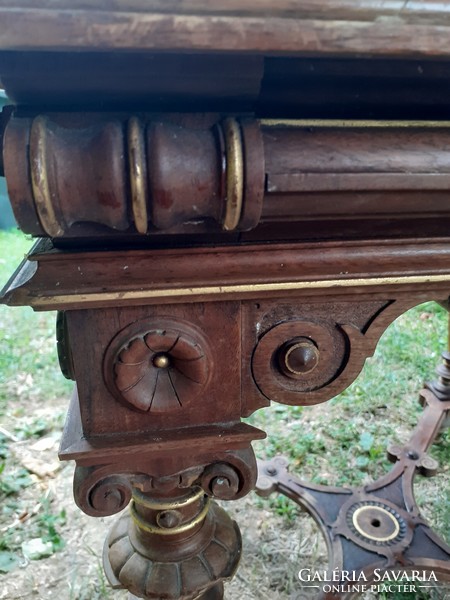 Tin German table with coat of arms table top 18.Sz wappentisch