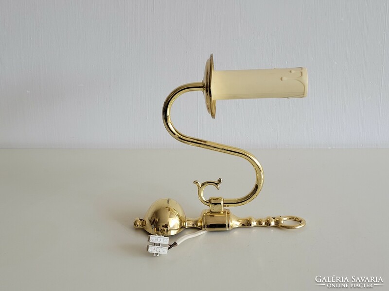 Vintage style golden wall lamp wall arm