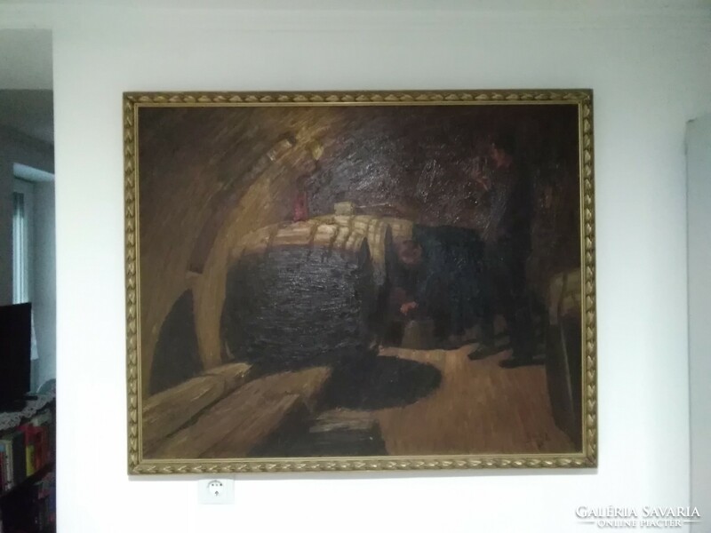 Károly Kováts: in the wine cellar