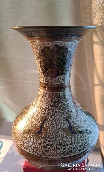 Indiai kézműves váza ( DELHI )