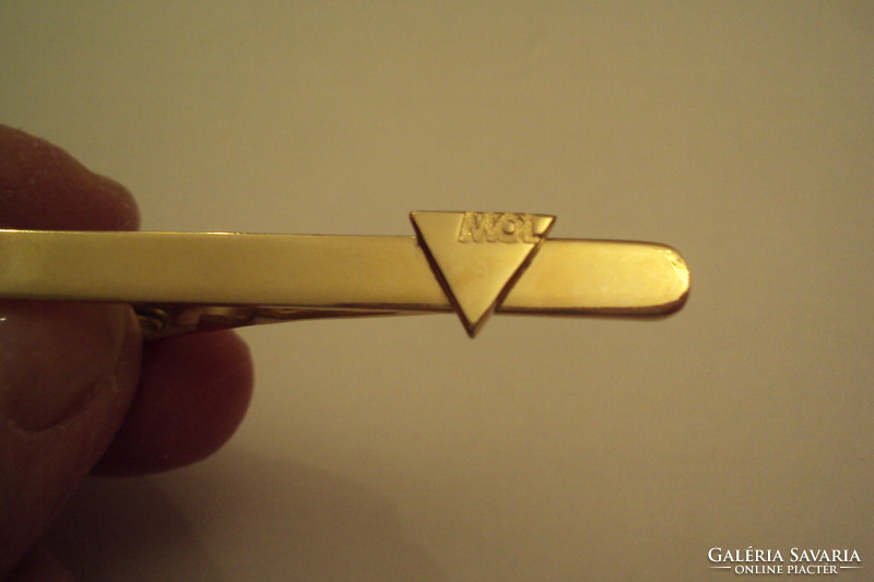 Brand new-2 pcs. Engraved tie pin with the inscription 