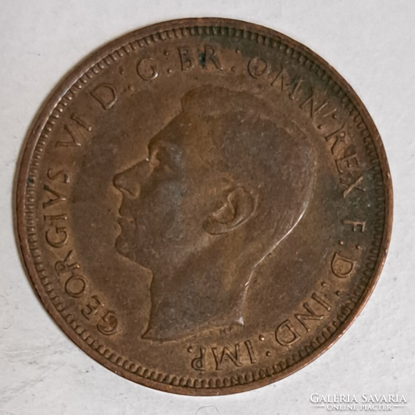 1943. England halfpenny (577)