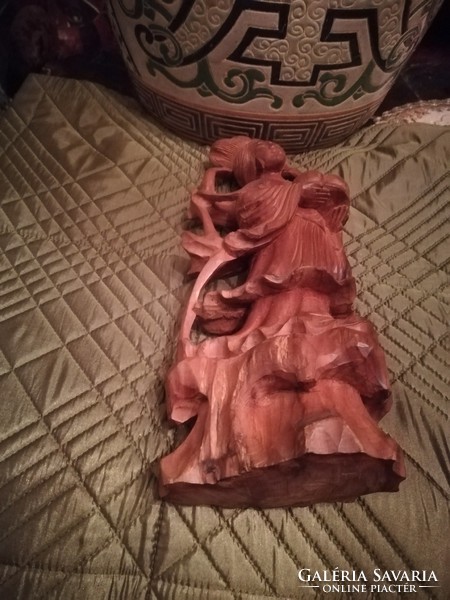 Far Eastern wooden sculpture