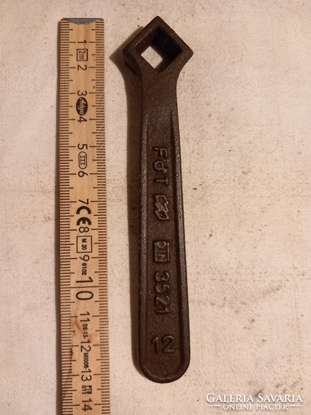 Old iron wrench