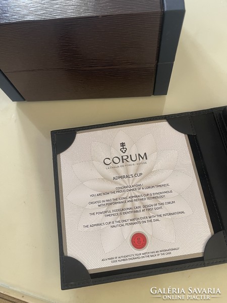 Very solid 18k gold corum! List price €50,000! Full set!