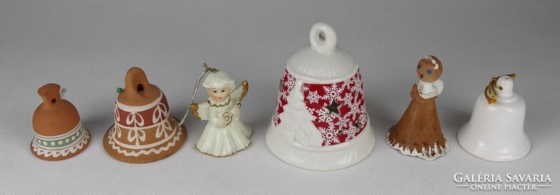 1P104 Christmas decoration package 6 bells