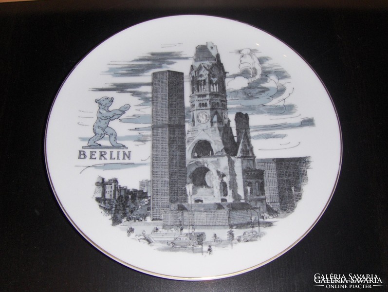 Rosenthal porcelán falitányér Berlin 22 cm (ap)