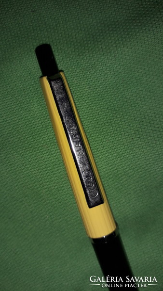 Old ico manta ballpoint pen, flawless, without insert, yellow-black according to the pictures 4.