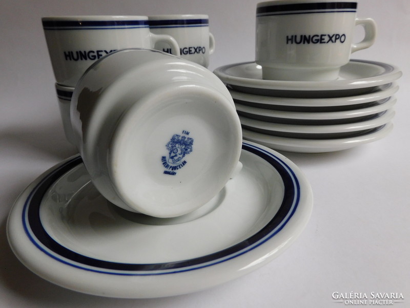 Alföldi coffee set with hungexpo label