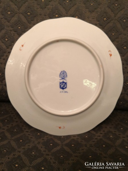 Herendi Apponyi mintás tányér, logós.
