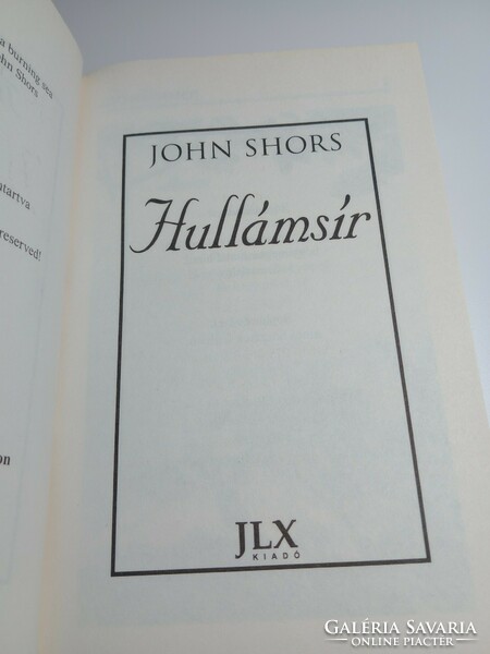 John Shors - Hullámsír