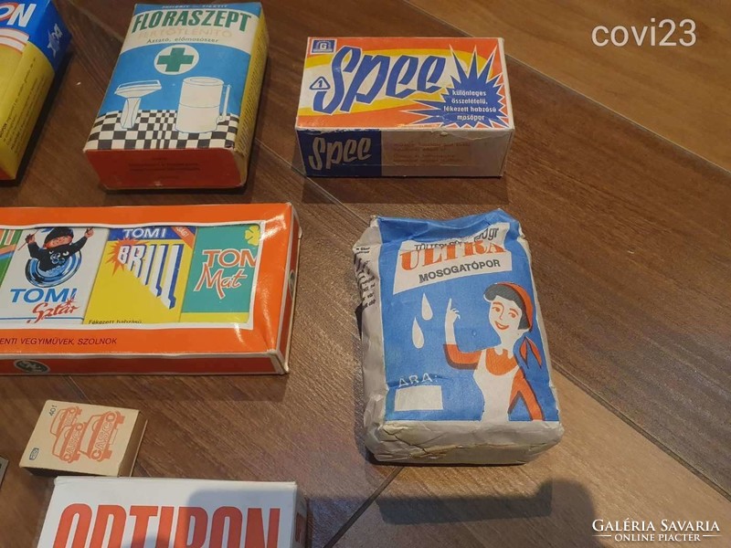 Retro unopened washing powders from the camp of peace on social real cooper piop