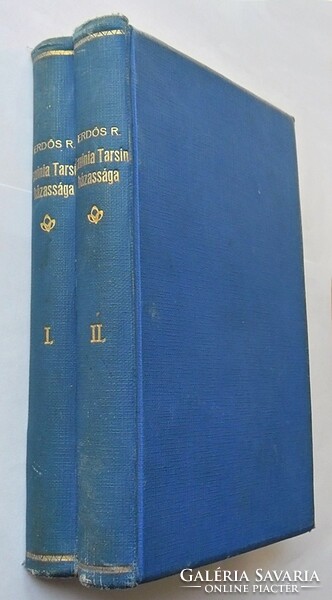Renée Erdős: marriage of lavinia tarsin i-ii. Signed by the author (1927)