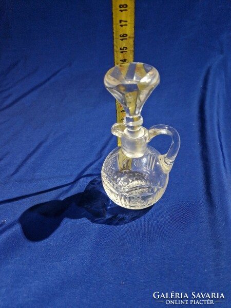 Polished glass set vinegar oil pourer